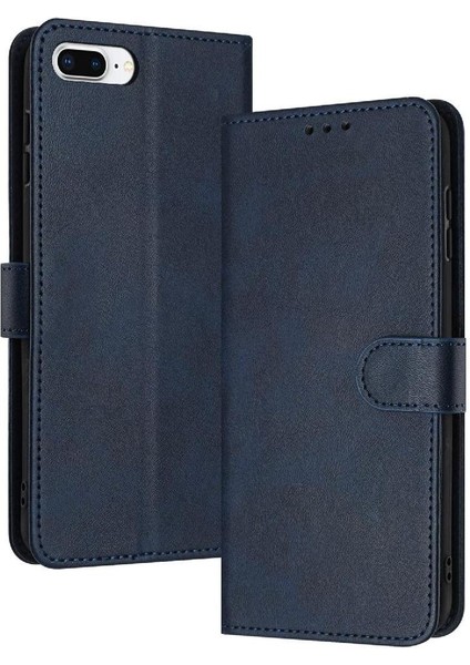 IPhone 6 Için Flip Case Artı/6s Artı Toka Pu Deri Saf Renk ile (Yurt Dışından)
