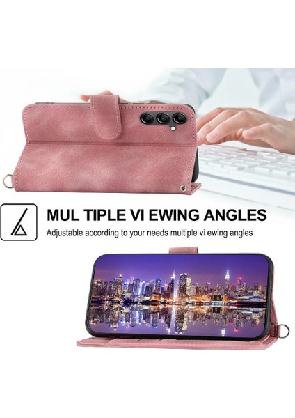 Samsung Galaxy A34 Çoklu Kredi Kartı Yuvaları Için Flip Case Darbeye (Yurt Dışından) fırsatları