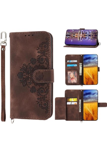 Samsung Galaxy S23 Artı Darbeye Dayanıklı Çoklu Kredi Kartı Için Flip Case (Yurt Dışından)