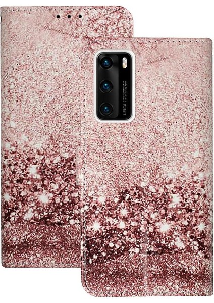 Huawei P40 Için Flip Case Kart Yuvaları Tutucu Mermer Desen Manyetik Pu Tam (Yurt Dışından) indirimleri