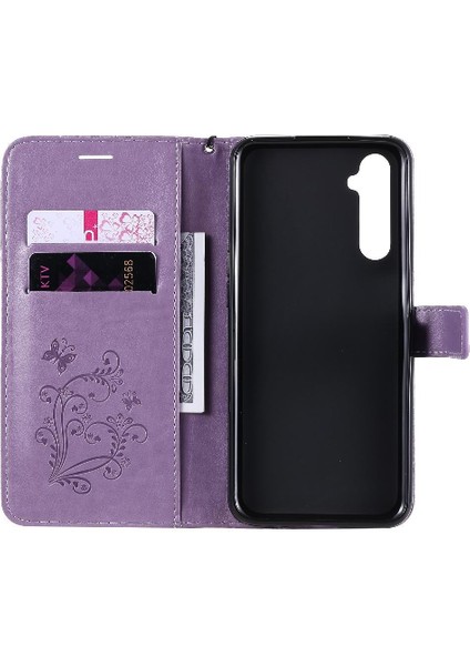 Kart Yuvası Standı ile Realme 6 Için Flip Case Pu Deri Manyetik Kapak Çevirin (Yurt Dışından) fırsatları