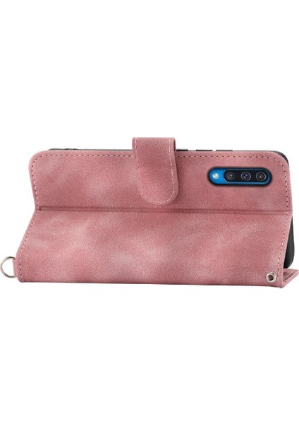Samsung Galaxy A50 Çoklu Kredi Kartı Yuvaları Kabartmalı Için Flip Case (Yurt Dışından) fırsatları