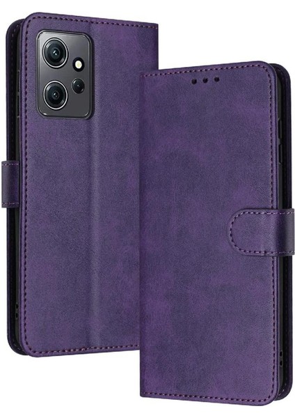Xiaomi Redmi Not 12 Için Flip Case Kart Pu ile 4g Kickstand Saf Renk (Yurt Dışından)