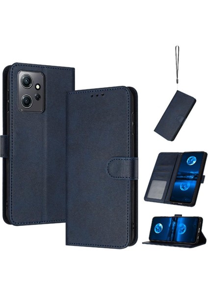 Xiaomi Redmi Not 12 Için Flip Case Kart Pu ile 4g Kickstand Saf Renk (Yurt Dışından)