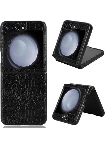 Samsung Galaxy Z Flip6 Uyumluluk Anti Scratch Için Şık Klasik Kılıf (Yurt Dışından)