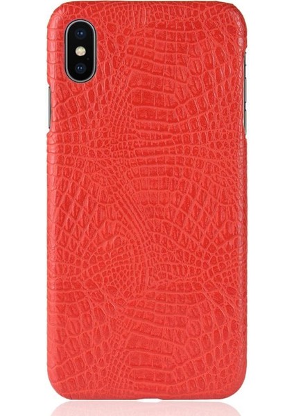 IPhone Xs Max Klasik Timsah Moda Anti Için Şık Klasik Durumda (Yurt Dışından)
