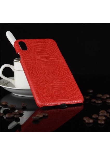 IPhone Xs Max Klasik Timsah Moda Anti Için Şık Klasik Durumda (Yurt Dışından)