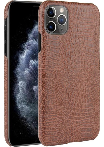Şık Klasik Kılıf IPhone 11 Pro Max Klasik Timsah Moda Anti (Yurt Dışından)
