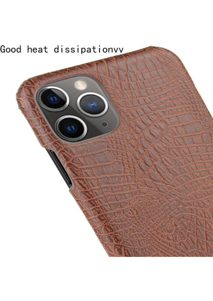 Şık Klasik Kılıf IPhone 11 Pro Max Klasik Timsah Moda Anti (Yurt Dışından)