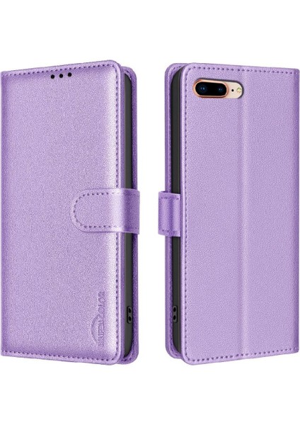 IPhone 6 Için Flip Case Artı/6s Artı Kart Tutucu Kickstand Manyetik Cüzdan (Yurt Dışından)