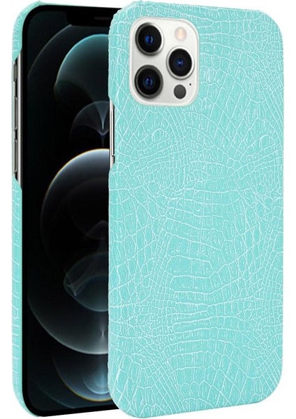 IPhone 12 Pro Max Anti Scratch Klasik Timsah Için Şık Klasik Kılıf (Yurt Dışından)