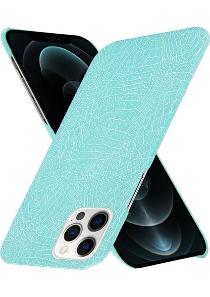 IPhone 12 Pro Max Anti Scratch Klasik Timsah Için Şık Klasik Kılıf (Yurt Dışından)
