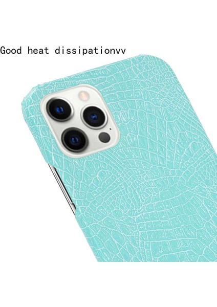IPhone 12 Pro Max Anti Scratch Klasik Timsah Için Şık Klasik Kılıf (Yurt Dışından)