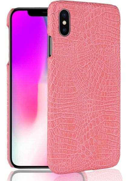 IPhone Xs Max Klasik Timsah Moda Anti Için Şık Klasik Durumda (Yurt Dışından)