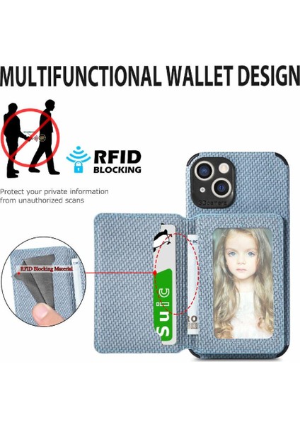 IPhone 13 Mini Komple Kamera Güvenlik Standı Fonksiyonu Manyetik (Yurt Dışından)