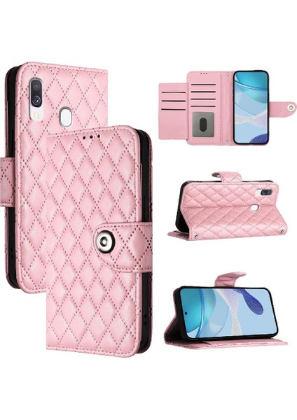 Samsung Galaxy A40 Darbeye Şık Koruyucu Bilek Şerit Kartı Için Kılıf (Yurt Dışından)