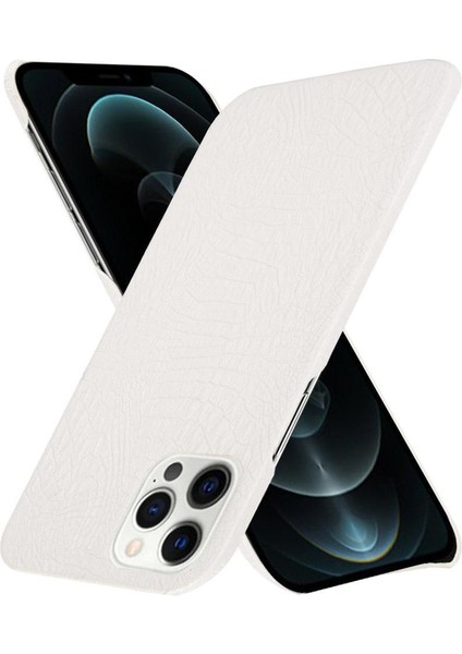 IPhone 12 Pro Max Anti Scratch Klasik Timsah Için Şık Klasik Kılıf (Yurt Dışından)