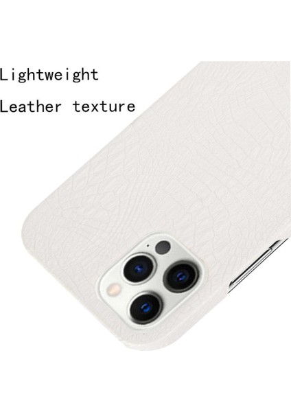 IPhone 12 Pro Max Anti Scratch Klasik Timsah Için Şık Klasik Kılıf (Yurt Dışından)