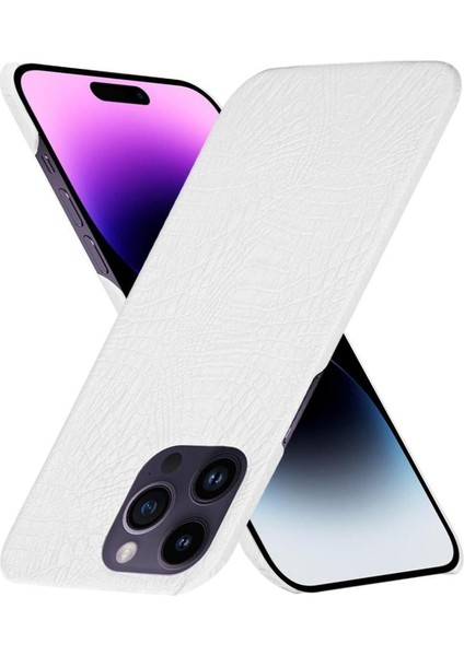 IPhone 14 Pro Uyumluluk Klasik Timsah Için Şık Klasik Kılıf (Yurt Dışından) fiyatları