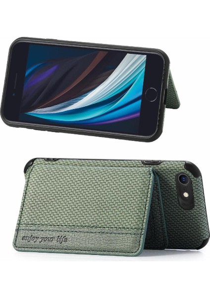 IPhone 7/8 Için Kılıf Rfıd Engelleme Standı Fonksiyonu Komple Kamera Güvenliği (Yurt Dışından)