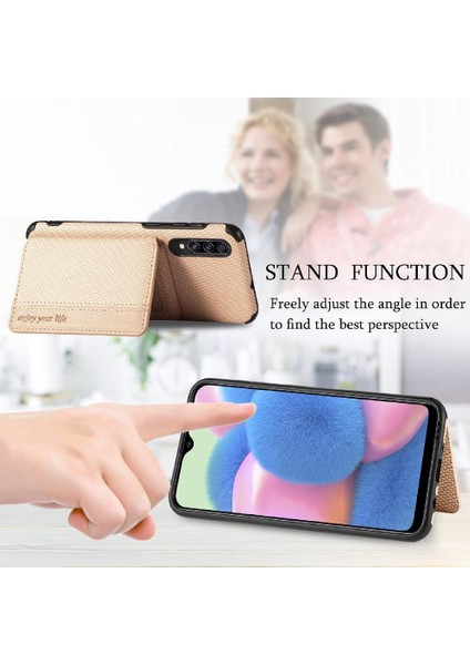 Samsung Galaxy A50/A50S/A30S Manyetik Kart Tutucu Komple Kamera Için Kılıf (Yurt Dışından) modelleri