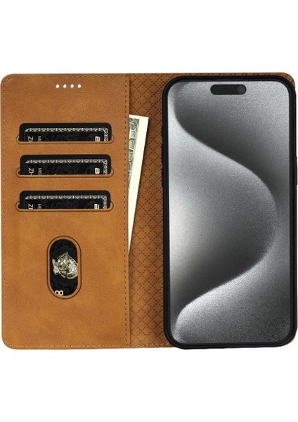 IPhone 11 Için Flip Case Pro Max Anti Kayma Manyetik Kapatma Yan Cep (Yurt Dışından)