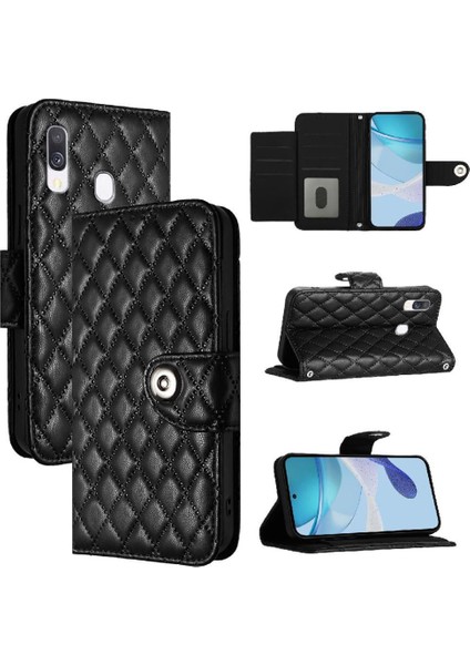 Samsung Galaxy A40 Darbeye Şık Koruyucu Bilek Şerit Kartı Için Kılıf (Yurt Dışından)