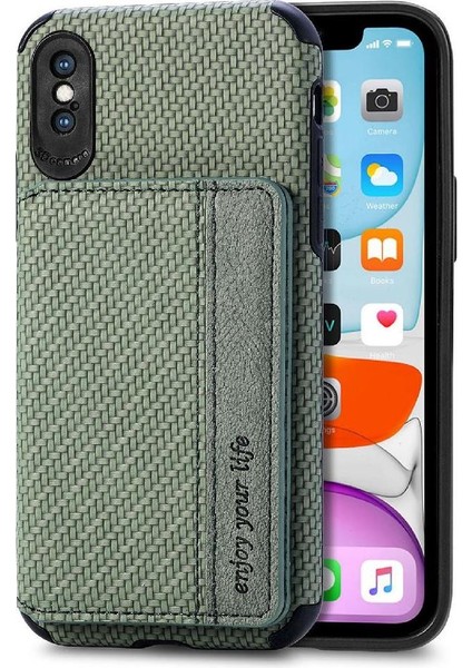 IPhone Xs Max Rfıd Engelleme Standı Fonksiyonu Manyetik Kart Tutucu (Yurt Dışından)