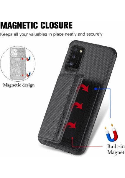 Samsung Galaxy A41 Için Kılıf Standı Fonksiyonu Komple Kamera Güvenlik Rfıd (Yurt Dışından) fırsatları