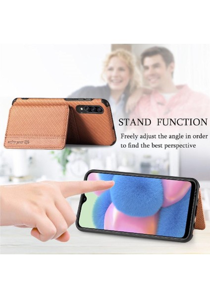 Samsung Galaxy A50/A50S/A30S Manyetik Kart Tutucu Komple Kamera Için Kılıf (Yurt Dışından) modelleri