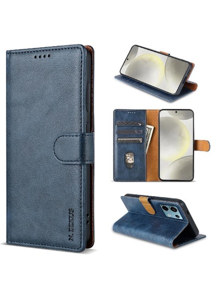 Xiaomi Redmi Not 13 Için Flip Case 4g Manyetik Kapatma Kart Yuvaları Yan (Yurt Dışından)
