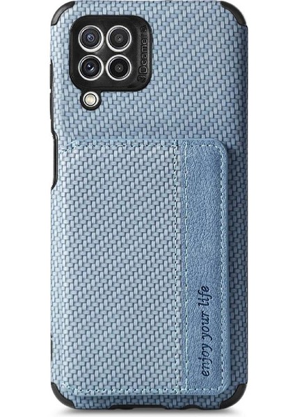 Samsung Galaxy A22 4g Için Komple Kamera Güvenlik Manyetik Kart Tutucu (Yurt Dışından)