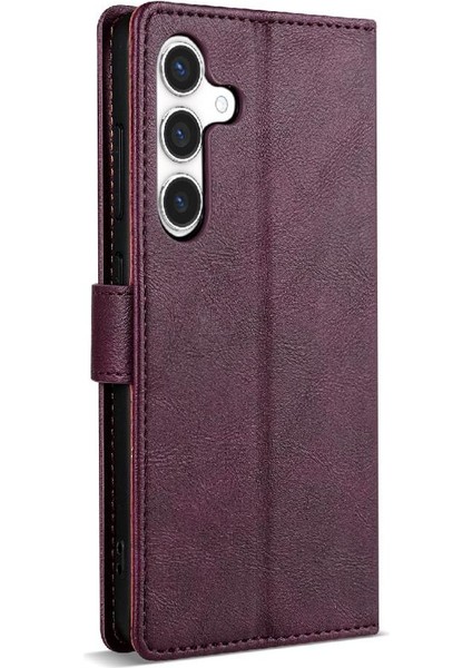 Samsung Galaxy A15 Için Flip Case 4g/5g Kart Yuvaları Yan Cep Manyetik (Yurt Dışından)