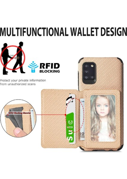 Samsung Galaxy Stand Standı Fonksiyonu Manyetik Kart Tutucu Rfıd Için Kılıf (Yurt Dışından) indirimleri