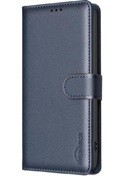 Samsung Galaxy A22 4g Manyetik Kart Tutucu Kickstand Cüzdan Için Flip Case (Yurt Dışından)