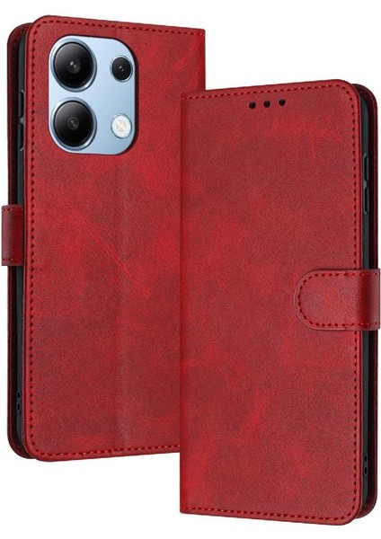 Saf ile Kart Yuvası Kickstand ile Xiaomi Redmi Not 13 4g Için Flip Case (Yurt Dışından)
