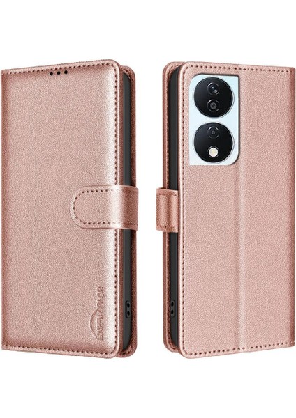 Onur X7B Rfıd Engelleme Cüzdan Kart Tutucu Kickstand Pu Için Flip Case (Yurt Dışından) indirimleri