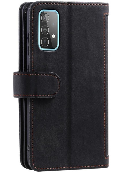 Samsung Galaxy A73 5g Için Flip Case Kordon Cüzdan Kickstand Pu Deri 9 (Yurt Dışından) fırsatları