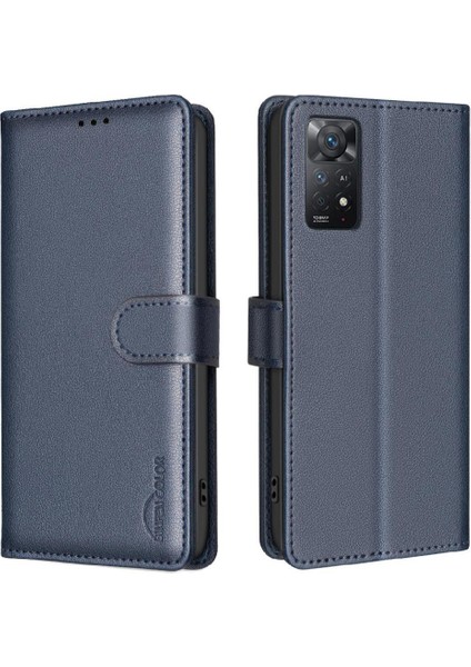 Xiaomi Redmi Not 11 Pro 4g Için Flip Case/5g Cüzdan Kart Tutucu Kickstand (Yurt Dışından)