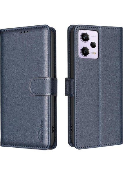 Xiaomi Poco X5 Pro 5g Manyetik Rfıd Engelleme Cüzdan Pu Kart Için Flip Case (Yurt Dışından)