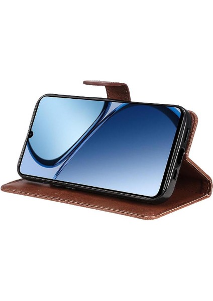 Realme C61 Iş Cüzdan Telefon Kılıfı Için Flip Case Klasik Düz Renk (Yurt Dışından) fiyatları