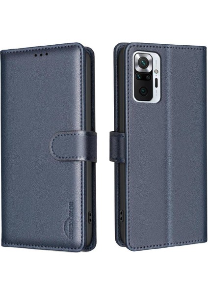 Xiaomi Redmi Not 10 Pro Için Flip Case Manyetik Kart Tutucu Kickstand Rfıd (Yurt Dışından) indirimleri