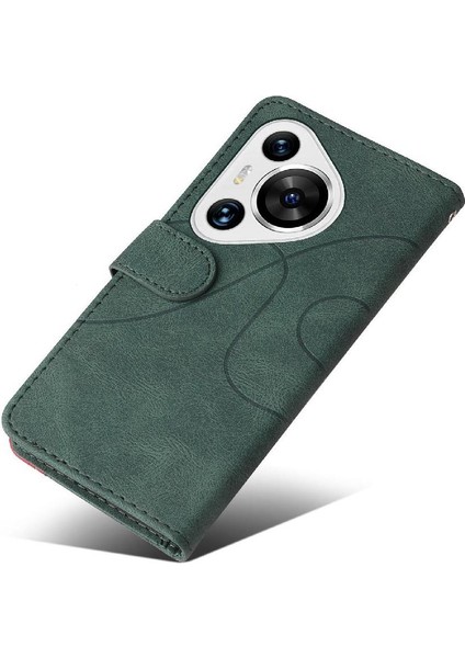 Kart Yuvası Standı Flip ile Huawei Pura 70 Pro Dikiş Rengi Için Flip Case (Yurt Dışından) indirimleri