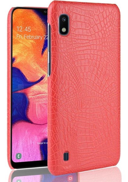Samsung Galaxy A10 Koruyucu Kapak Uyumluluğu Için Şık Klasik Kılıf (Yurt Dışından)