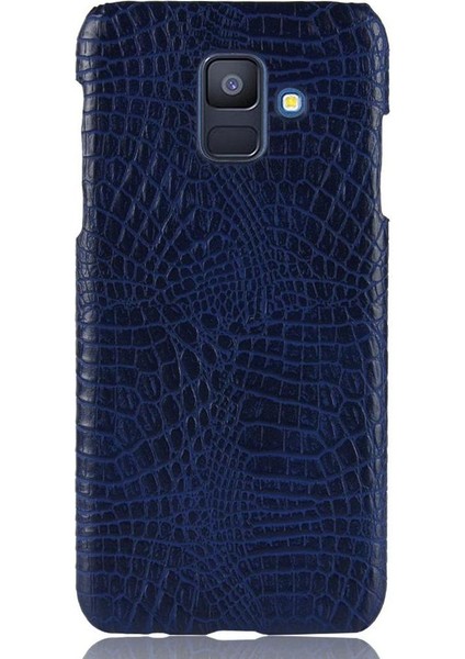 Samsung Galaxy A6 2018 Uyumluluk Koruyucu Için Şık Klasik Kılıf (Yurt Dışından)