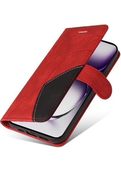Kart Yuvası Standı Rengi ile Oppo Oppo 12 5g Deri Cüzdan Için Flip Case (Yurt Dışından) indirimleri