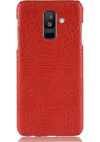 Samsung Galaxy A6 Artı 2018 Uyumluluk Için Şık Klasik Kılıf Kapak (Yurt Dışından)