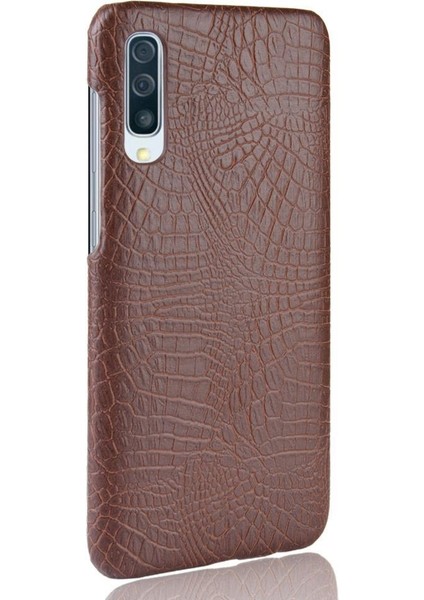 Samsung Galaxy A70 Klasik Timsah Moda Anti Için Şık Klasik Durumda (Yurt Dışından) fiyatları