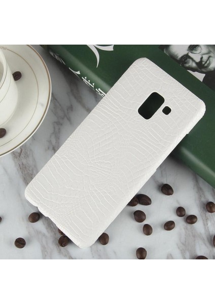 Samsung Galaxy A7 Için Şık Klasik Durumda 2018/A8 Artı 2018 Klasik Anti (Yurt Dışından)