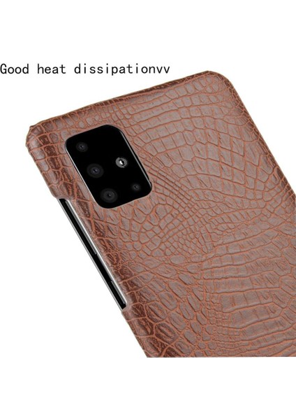 Samsung Galaxy A71 Klasik Timsah Moda Anti Için Şık Klasik Durumda (Yurt Dışından) indirimleri